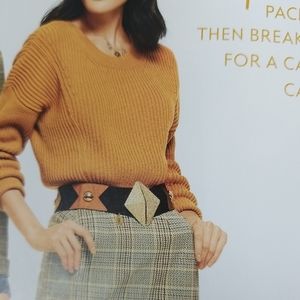 Cabi Step Up Chunky sweater